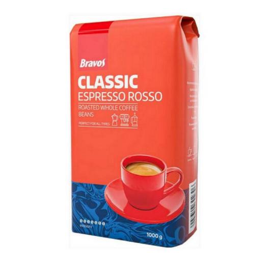 BRAVOS CLASSIC ESPRESSO ROSSO szemes kávé