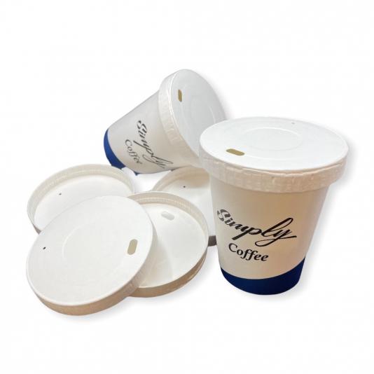 Coffee to go fedő - 8oz (236 ml) papírpohárhoz