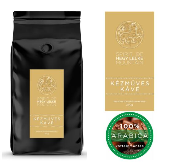 HEGY LELKE - SPIRIT OF MOUNTAIN koffeinmentes kávékülönlegesség COLUMBIAN DECAF