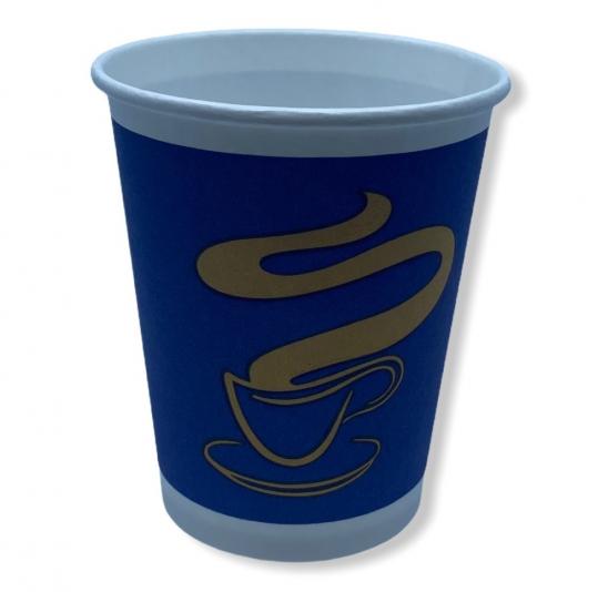 Papírpohár BLUE - Gold Coffee Cup - Vending 6oz (177 ml) 