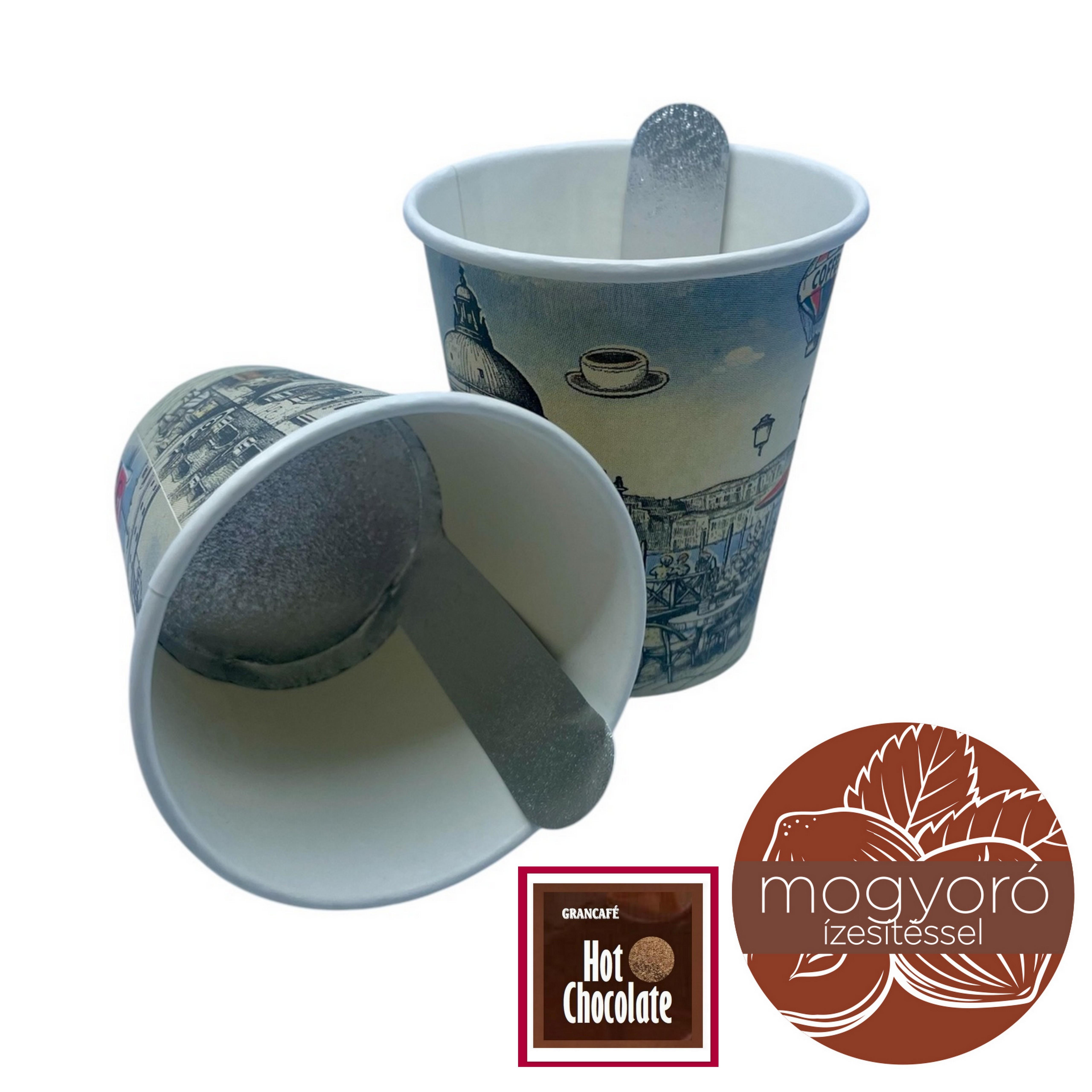GRANCAFÉ - InCup, egyadagos forróital válogatás, papírpohárban